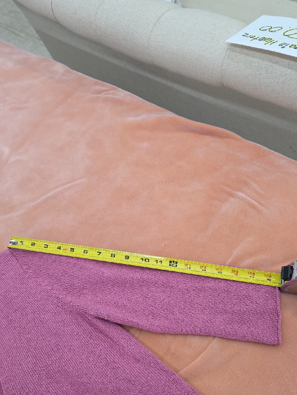 Eileen Fisher Silk Blend Pink V-Neck Knit Cardigan Sweater - Picture 5 of 7